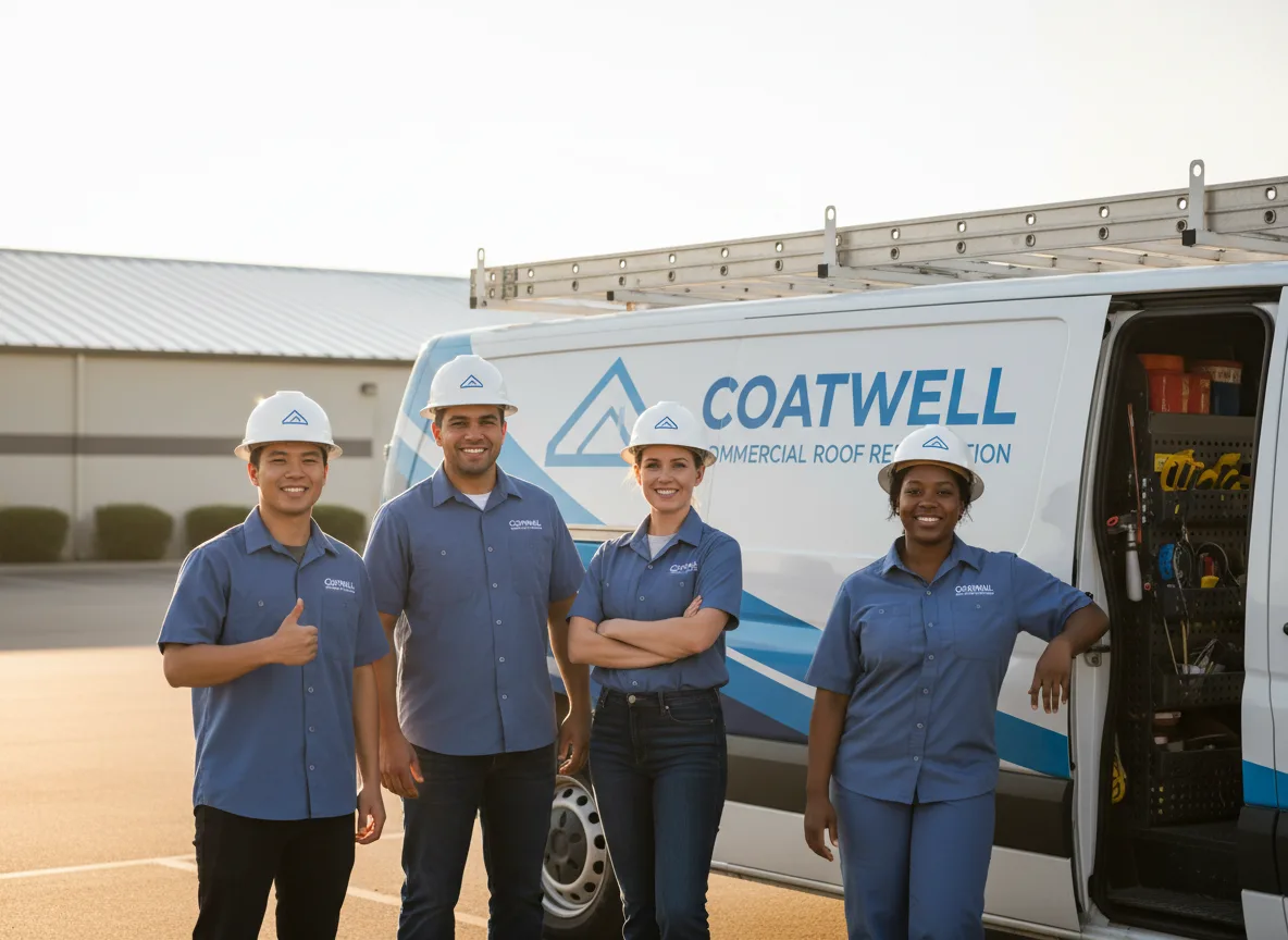 Commercial roof coating company in Paullina, IA